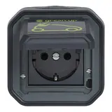 LEGRAND 069708L SCHUKO surface-mounted socket Plexo New for electric vehicles | anthracite