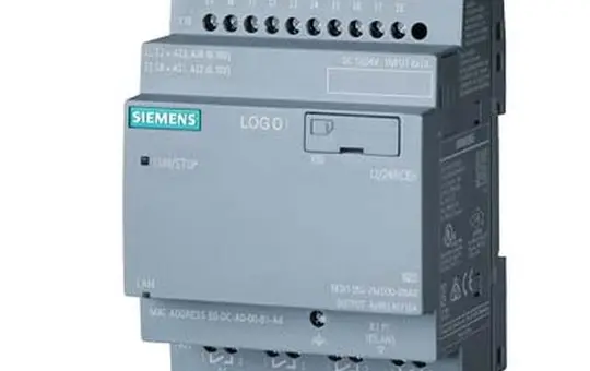 SIEMENS 6ED10522MD080BA2 LOGO! Basic module 12/24 V without display, 8 DE (4 AI)/4DA, relay