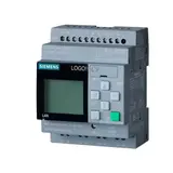 SIEMENS 6ED10521CC080BA2 Module de base LOGO! 24 V avec affichage, 8 DE (4 AU)/4DA, transistors