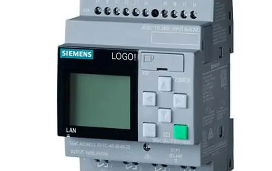 SIEMENS 6ED10521FB080BA2 LOGO! Basic module 230 V with display, 8 DE/4 DA, relay