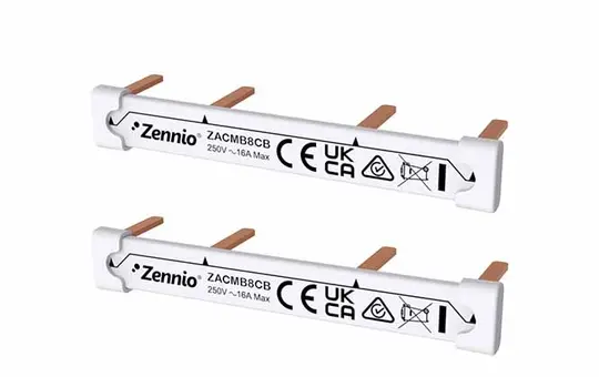 ZENNIO ZACMB8CB Comb busbar for MAXinBOX MAXinBOX 8