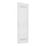 HAGER VA48W Door for Volta Surface-Mounted Small Distribution Board 4 rows, slotted plastic door