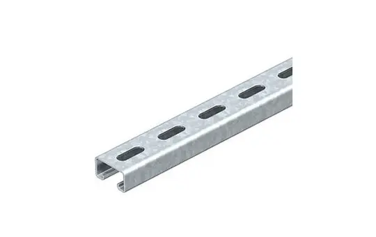 OBO BETTERMANN 1122933 Rail de montage MS4121 lourd | 22 mm
