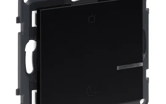 LEGRAND 765837 capteur tactile SEANO avec Netatmo Scènes à un seul pli | noir