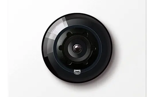 SIEDLE BCM 653-03 W Bus camera 130 for Vario horizontal/vertical detection range | white