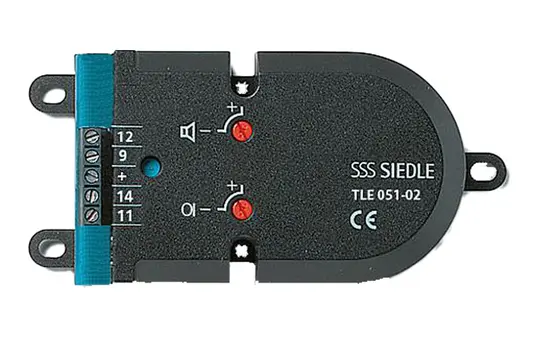 SIEDLE TLE 051-02 Haut-parleur encastrable 6+n standard | noir