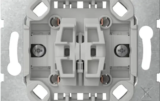 GIRA 387500 Rocker switch 2 changers, without claws