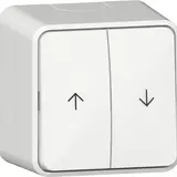 GIRA 315813 Surface-Mounted Shutter Switch 2-fold | pure white