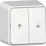 GIRA 315913 Surface-mounted Venetian Blind Switch 2-fold | pure white