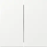 GIRA 329570 Rocker System Surface 2-fold | pure white shiny