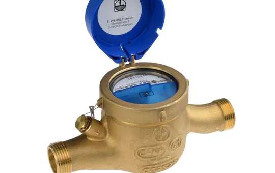 LINGG&JANKE 85140SEC Compteur d'eau froide KNX Andrae MTK-HWX, DN20, 4 m³/h | 190 mm