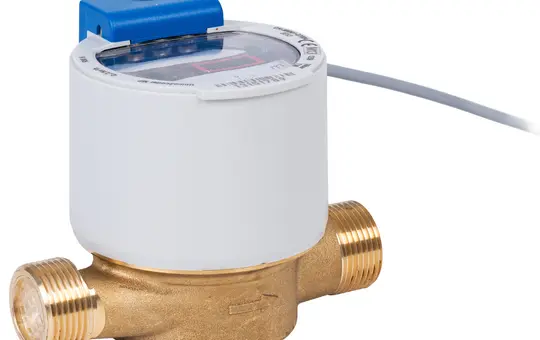 LINGG&JANKE 85502SEC KNX cold water meter GWF UNICOcoder MP, DN20, 4 m³/h | 130 mm