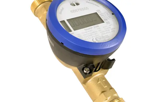 LINGG&JANKE 85607SEC Compteur d'eau froide KNX Kamstrup flowIQ 3100, 10 m³/h, G1/2 | 260 mm
