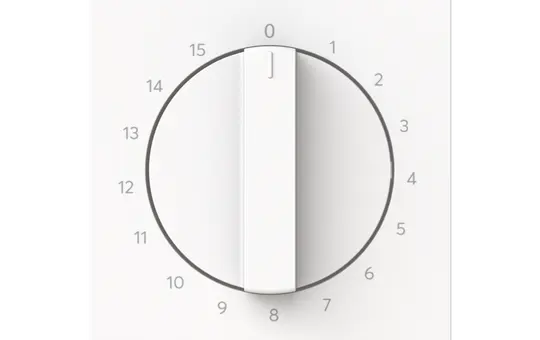 BUSCH-JAEGER 1770-44M-103 Time Switch Insert linear art 15 minutes | studio white matt