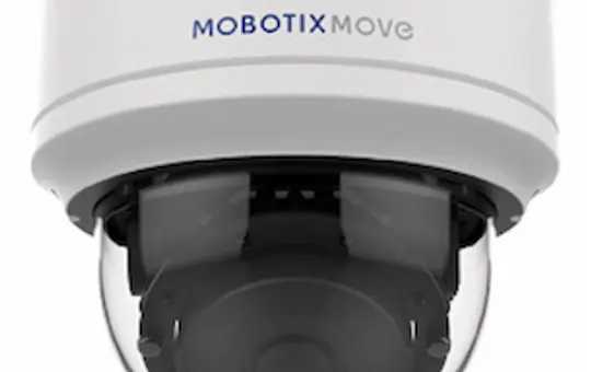 MOBOTIX Mx-VD2A-5-IR-VA Caméra réseau VandalDome 5MP, Analyse vidéo | blanc