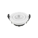SIGOR 5724201 Spot encastrable 68 Diled 6 W 380 lm 3000 K inclinaison 36° | blanc | ⌀85x32 mm