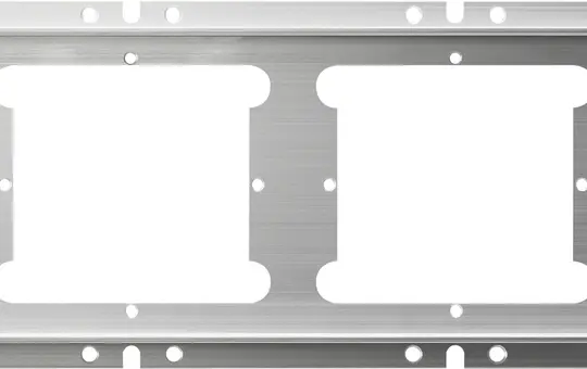 GIRA 127500 TKS installation profile 2-fold | aluminium
