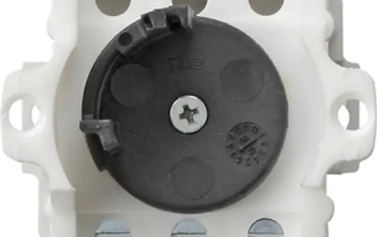 GIRA 143500 Module interrupteur à clé WG AP 1 pôle, bouton-poussoir