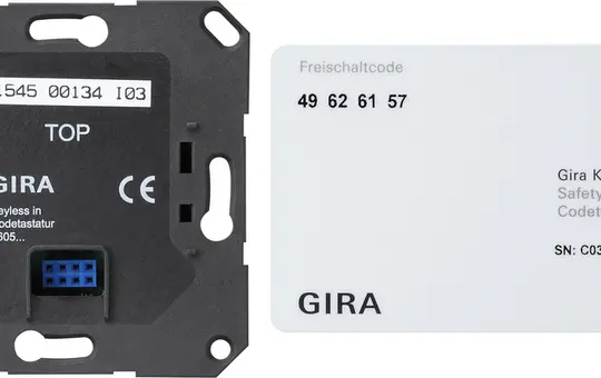 GIRA 263500 Keyless In flush-mounted code keypad standard