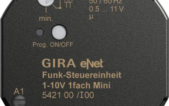 GIRA 542100 eNet Radio Control Unit Mini 1-fold