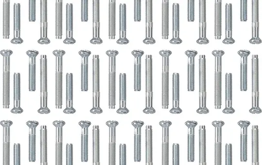GIRA 818200 Screw Set for Coaxial Antenna Sockets System 55 Lens head screws