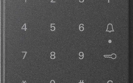 GIRA 851367 Module clavier à code sans clé TX_44 standard | anthracite
