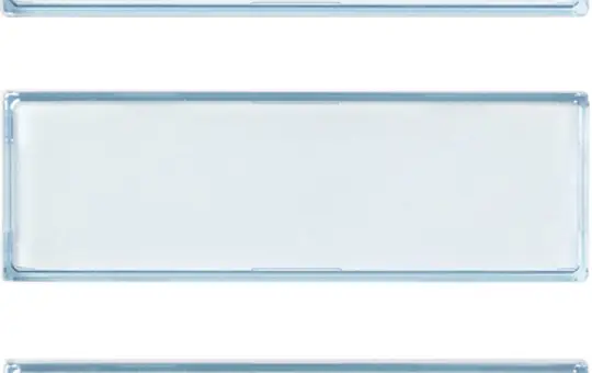 GIRA 8612300 3 buttons for call button TX_44 3-fold