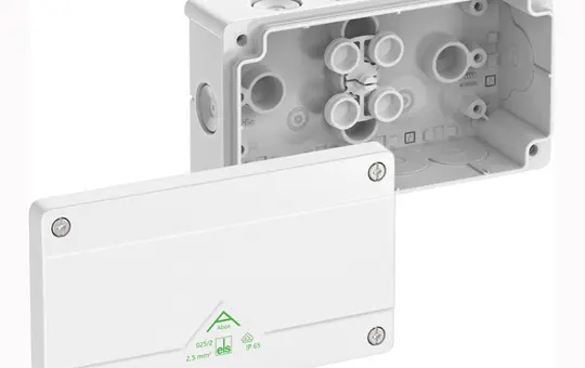 SPELSBERG Abox 025/2-L/w Junction Box without Terminals double | white | 2,5 mm²