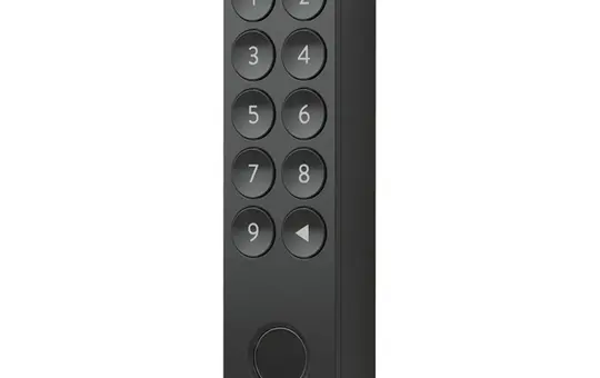 NUKI 220931 Clavier 2 Peut stocker 20 empreintes digitales et jusqu'à 200 codes | noir