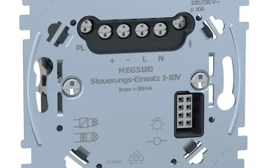 MERTEN MEG5180-0000 Control Insert 1-10V