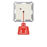 JUNG NRSAS0834ZT Bouton-poussoir à traction Série A/AS blanc