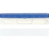 JUNG AS81-1INABT Label Field Carrier for non-JUNG support ring 53.5x10 mm | transparent
