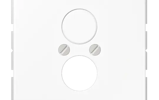 JUNG CD562WW Speaker Socket Cover Series CD 2-fold | alpine white