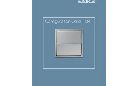 JUNG CONFIGRFID Configuration Card RFID standard
