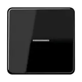 JUNG FMCD1700SW eNet Bouton-poussoir radio série CD célibataire | noir
