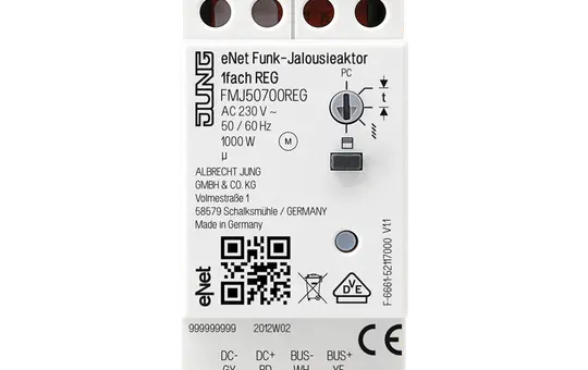 JUNG FMJ50700REG Radio Blind Actuator 1-fold, REG