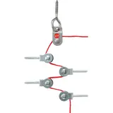 JUNG NRSULR0834 Set of Deflection Pulleys Standard NEN 1814
