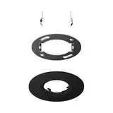 JUNG PMM-UP-SET-SWM Kit de montage détecteur de présence KNX mini encastré | noir graphite mat