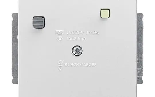 BUSCH-JAEGER 3151UC-866 Interrupteur encastré UP-FI Future 30 mA | acier inoxydable