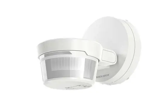 BUSCH-JAEGER 6851/22S-134 Motion Detector Busch-Wächter 220°, Bluetooth, animal lane | studio white