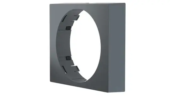 BUSCH-JAEGER 6851/DR-135 Design change frame Busch-Wächter 1-fold | anthracite