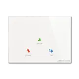 BUSCH-JAEGER TA/U3.3.11-CG tacteo room external sensor flush-mounted | glass white