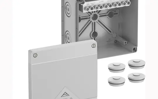 SPELSBERG Abox Pro 100-10² Junction Box with Screw Terminals standard | gray | 10 mm²