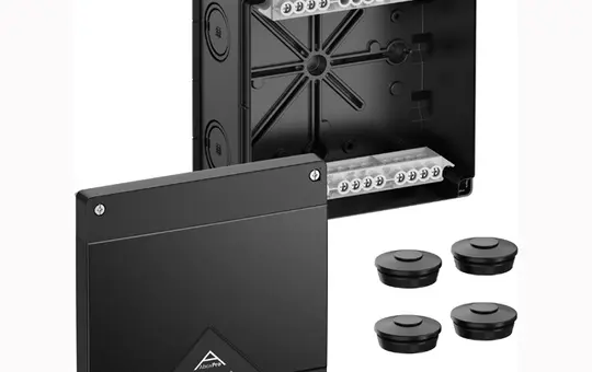 SPELSBERG Abox Pro 160-16²/sw Junction Box with Screw Terminals standard | black | 16 mm²