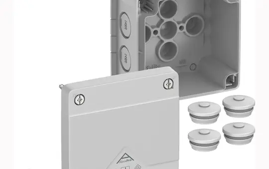 SPELSBERG Abox Pro 025-L Junction Box without Terminals standard | gray | 2,5 mm²