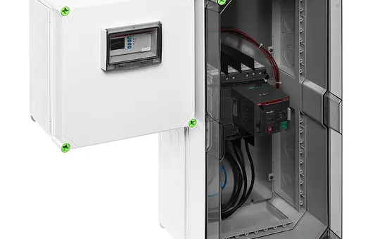 SPELSBERG GNA 7307 Neutral conductor protective enclosure 3-pole, 100A | gray
