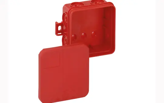 SPELSBERG Sd 7 SB-L Junction Box without clamps | red