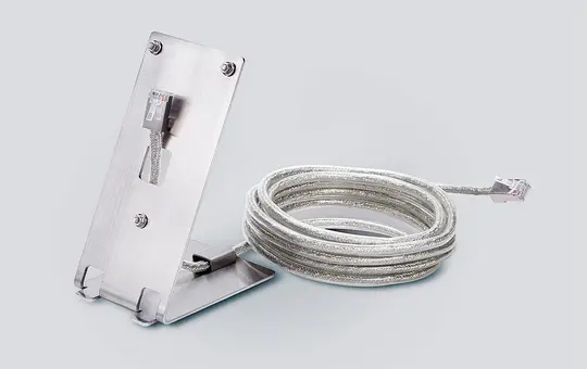SIEDLE AZTS 870-0 E Table Accessory Accessory for Access hands-free telephone | brushed stainless steel