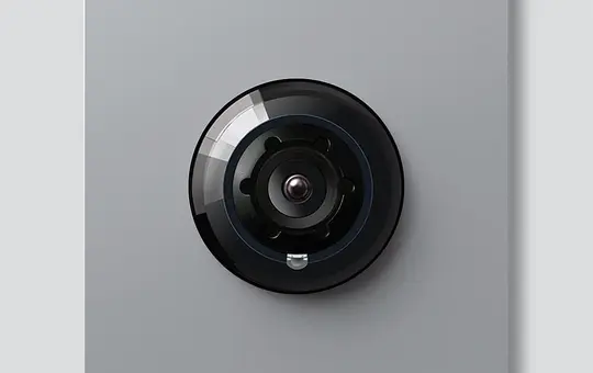 SIEDLE BCM 758-0 SM Bus Camera 180 Vario pluggable cable connection | silver metallic