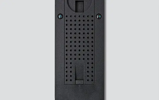 SIEDLE 200017556-00 Complete housing for BHT/HTA 711-0 S | black